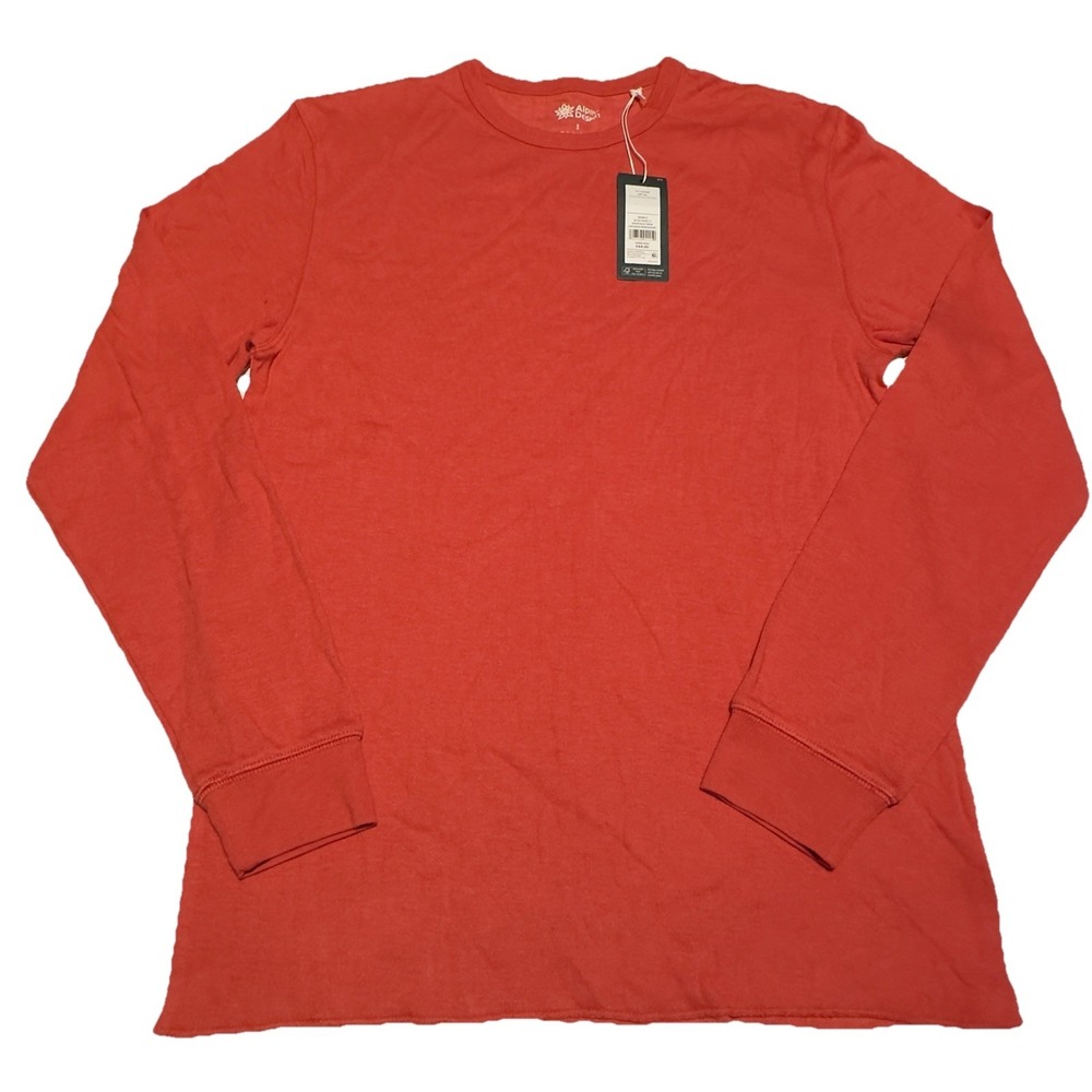 MENS ALPINE DESIGN AD PEAK LS LONG SLEEVE DUOFOLD CREW UPF‎ 50+ SHIRT TEE SMALL